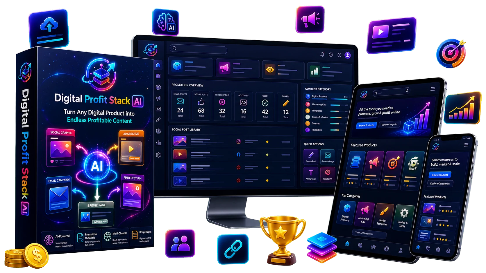 Digital Profit Stack AI Review 2026 – Best AI Profit Engine for KDP & Digital Offers?
