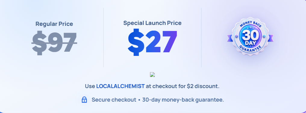 Local Alchemist AI Review – Is This Local Marketing SaaS Legit?
